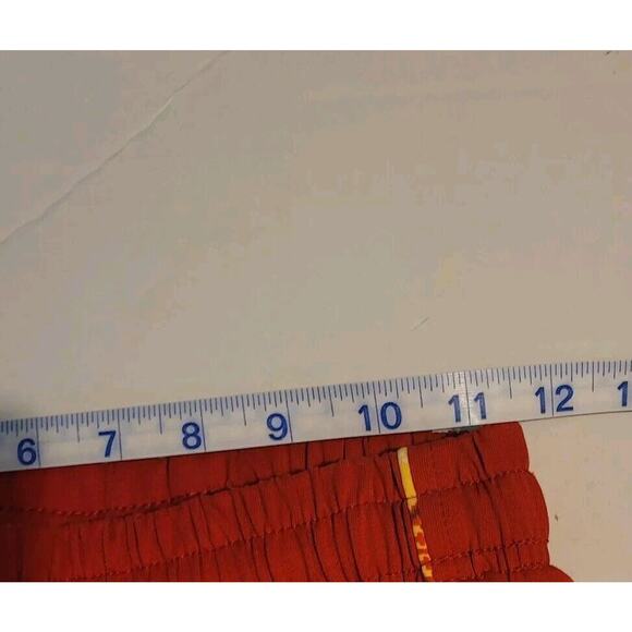 Bosco Sport Men's Athletic Pants Size Small Red Track Pants Drawstring - Picture 3 of 10